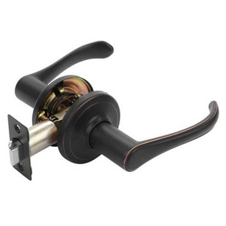DYNASTY HARDWARE Dynasty Hardware VAI-82-12P Vail Lever Passage Set; Aged Oil Rubbed Bronze VAI-82-12P